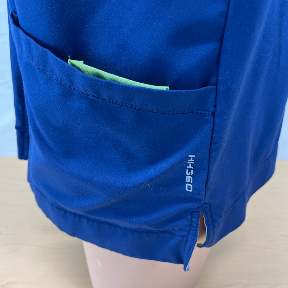 Women's Navy Zip-Front Performance Jacket - Picture 6 of 16